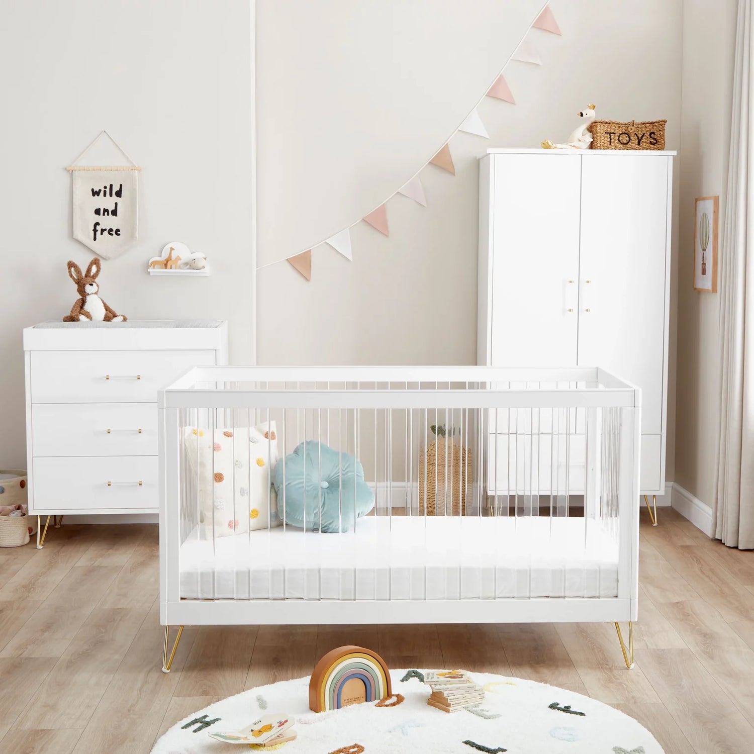 Cot beds , nursery furniture