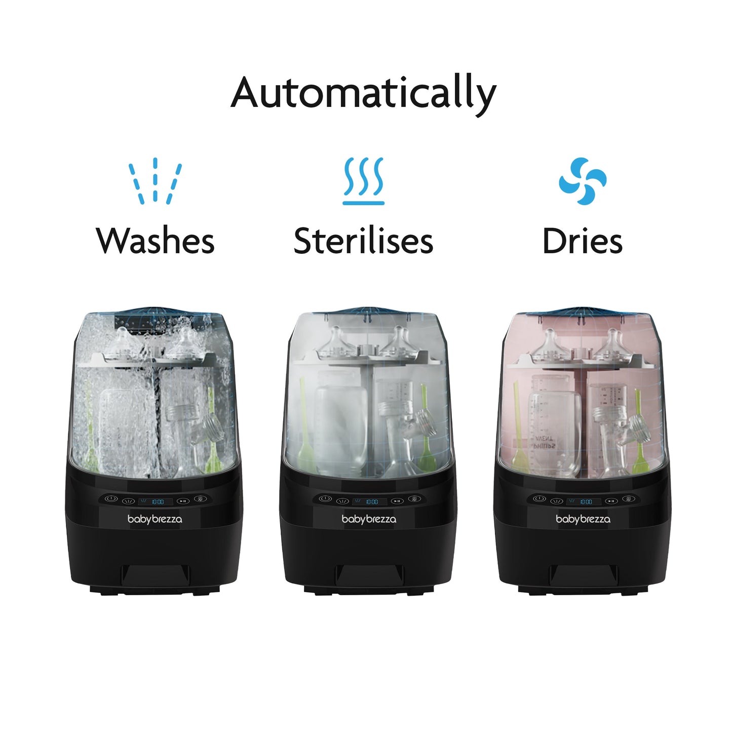 Baby Brezza Bottle Washer Pro - All in one Washer , steriliser ,Dryer