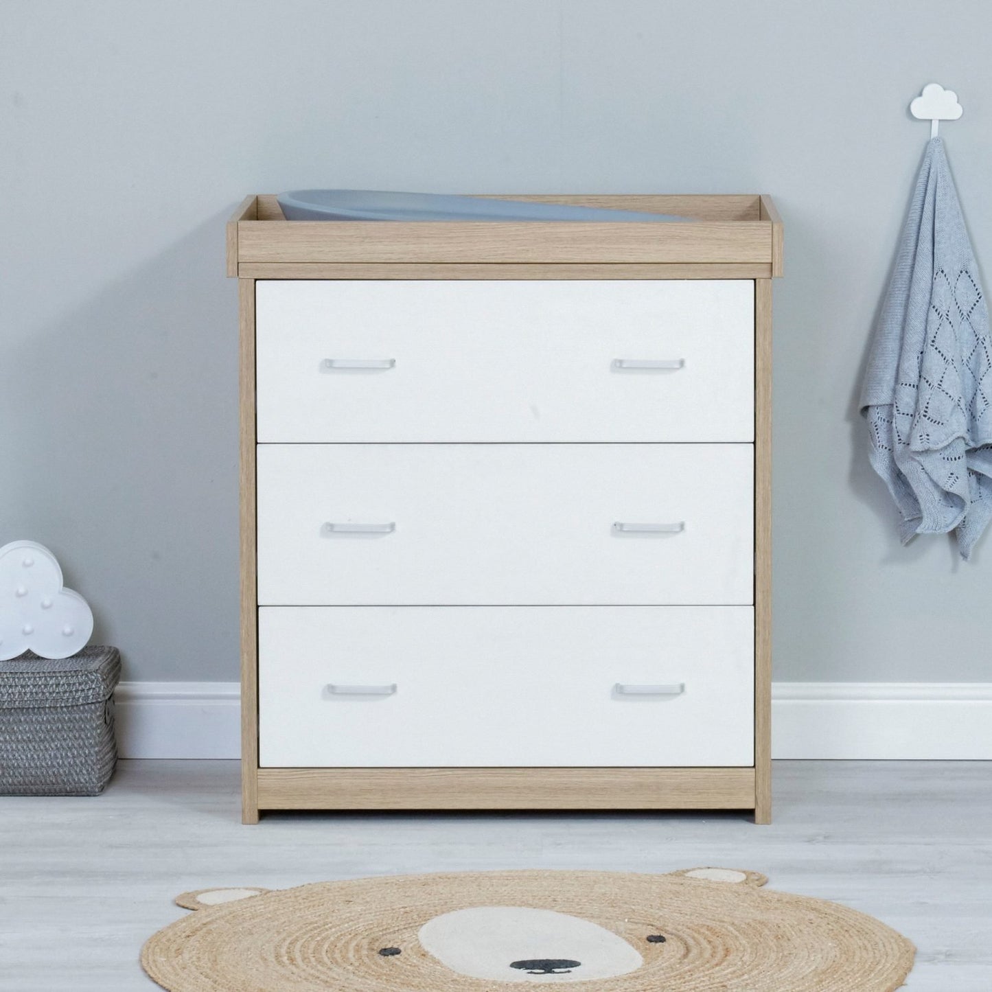 Babymore Veni 2 piece nursery furniture set