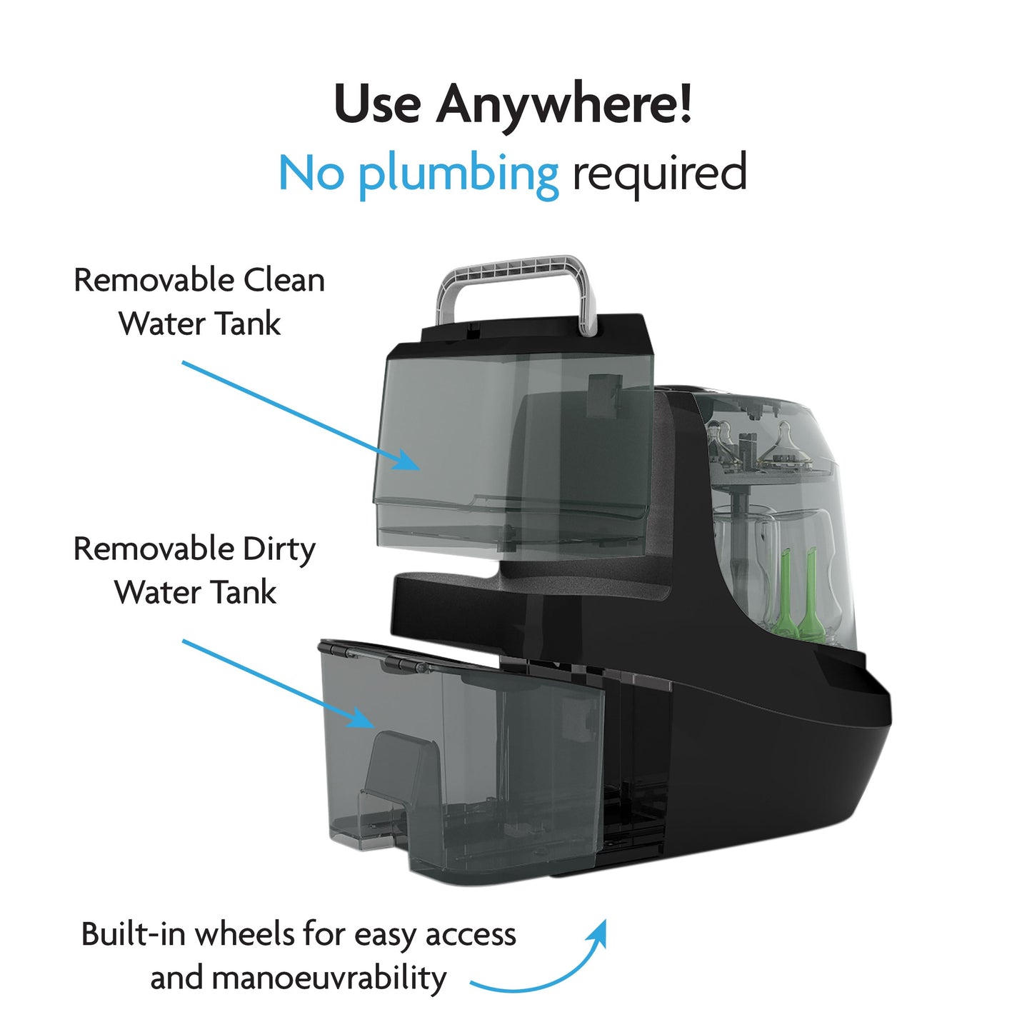 Baby Brezza Bottle Washer Pro - All in one Washer , steriliser ,Dryer