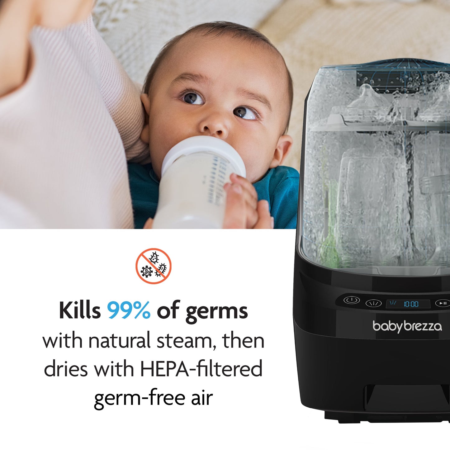 Baby Brezza Bottle Washer Pro - All in one Washer , steriliser ,Dryer