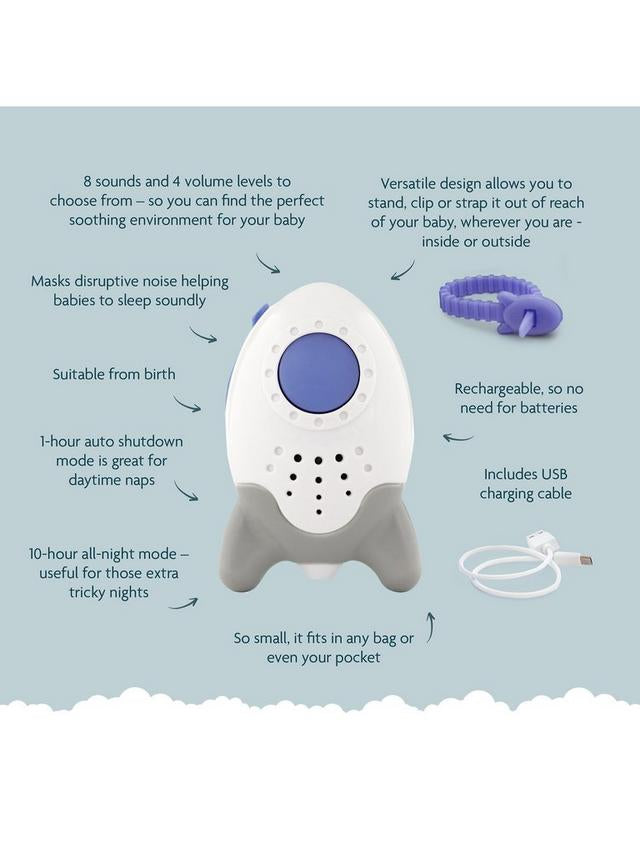Wooshh baby sound sleep aid