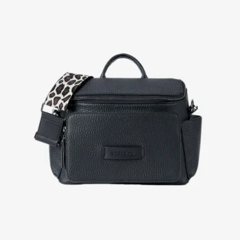Isla Daypac - Black Leather
